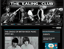 Tablet Screenshot of ealingclub.com
